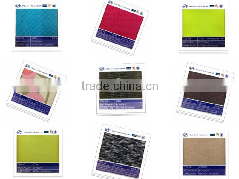 embroidered mesh polyester stretch Underwear Spandex Fabric