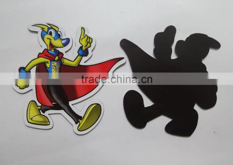 flat paper fridge magnet