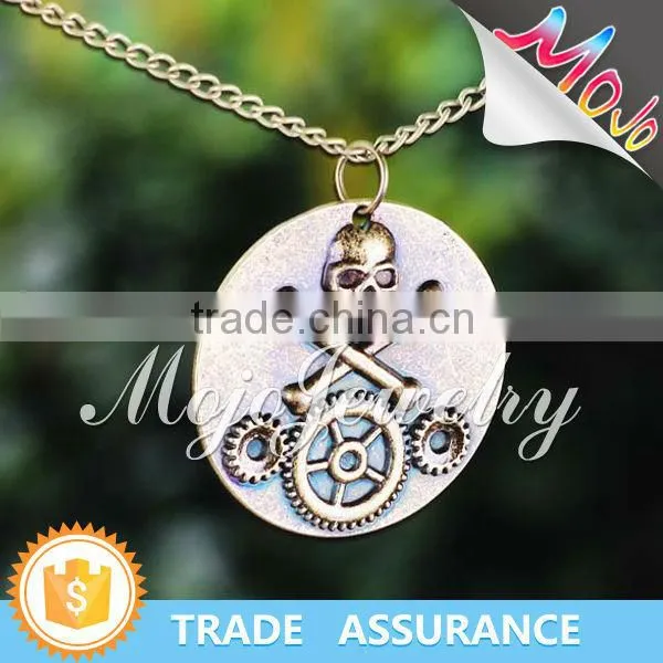 American Market Popular Hip Hop Silver Pendant Necklace Wholesale