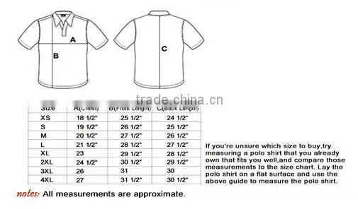 Customized hot sell men's embroidered polo shirts logo