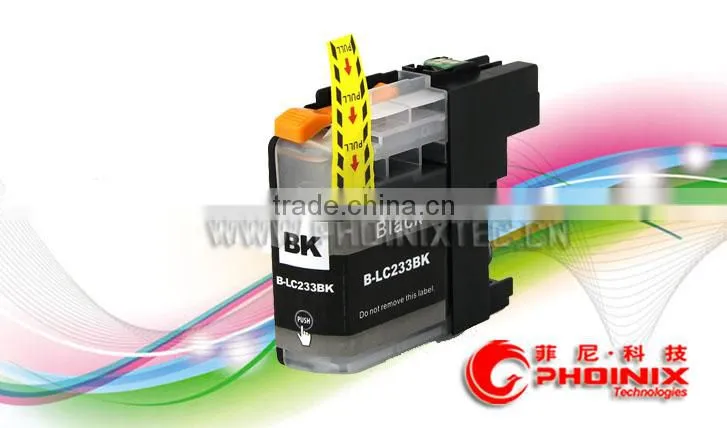 Compatible brother LC233 printer inkjet cartridge with chip For MFC-J4620DW/J5720DW/J5320DW/DCP-J4120DW