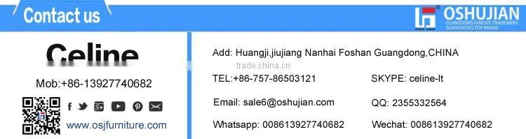 Center table glass tea table design SJ138