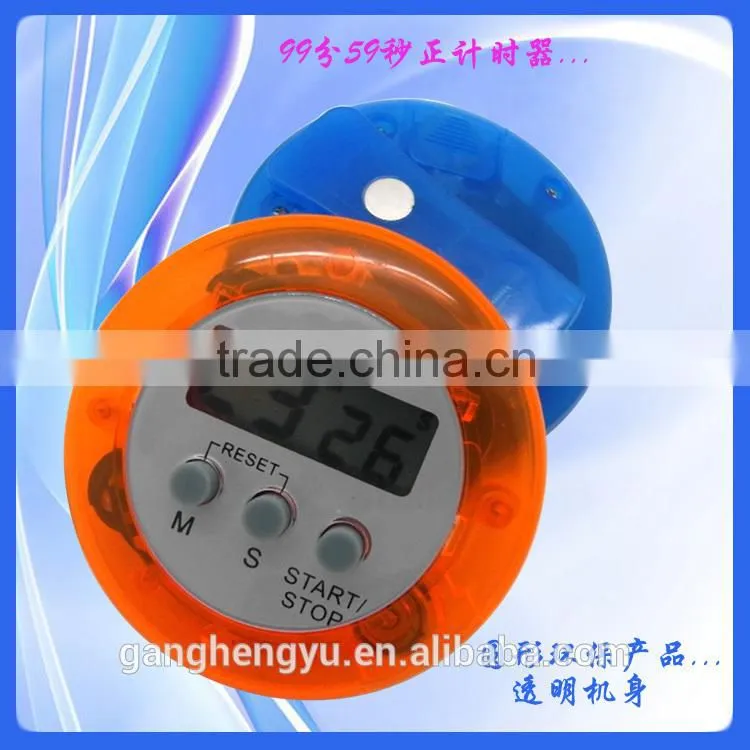 Factory electronic transparency round shape timer