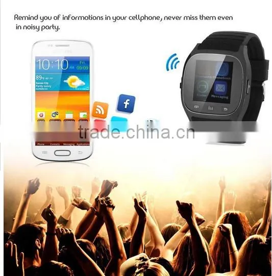 Luxury waterproof smart watch,android smart watch phone with BT Dial