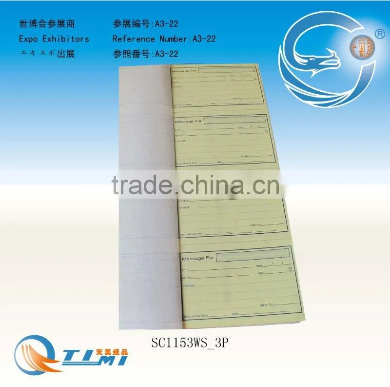 phone message book,cash receipt book,restaurant small docket book,docket book,phone message book