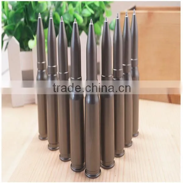 Black Refill Plastic Bullet Shape Souvenir Ballpoint Pen Promotion Pen