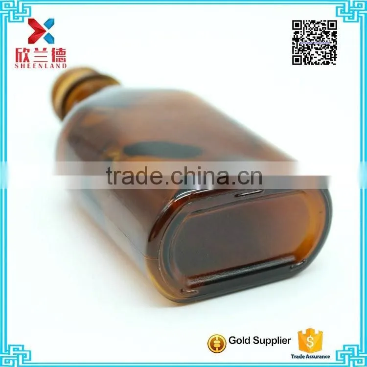 Oral liquid /syrup pharmaceutical medical round amber bottle 100ml