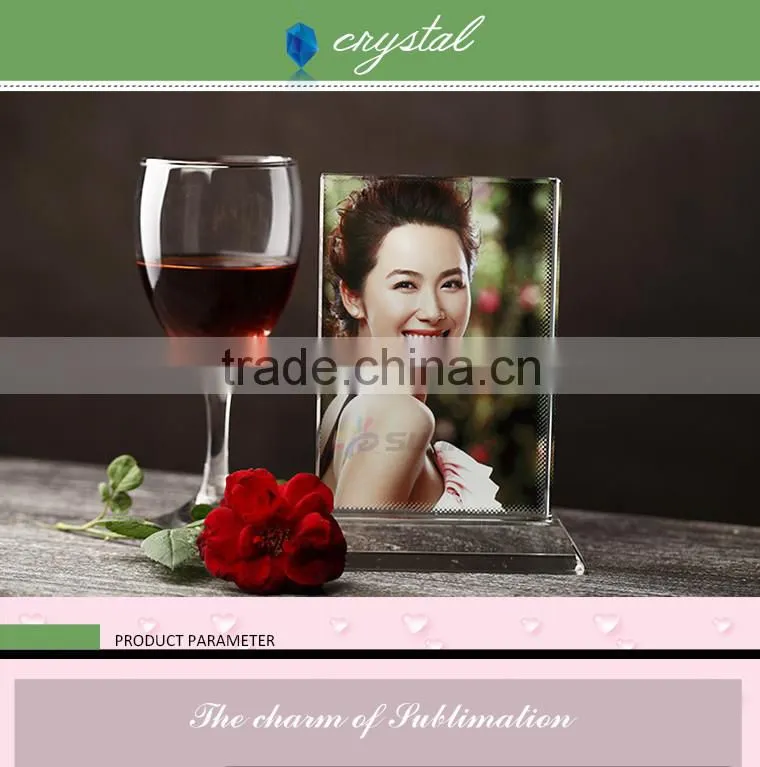 Sunmeta factory Photo crystal UV crystal sublimation crystal sublimation photo crystal BSJ-08