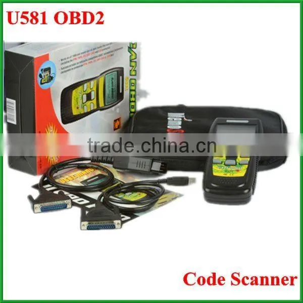 OBD2 OBD 2 U581 CAN Memo Scan Code Scanner Can Bus Code Reader Diagnostic Can Scan Tool