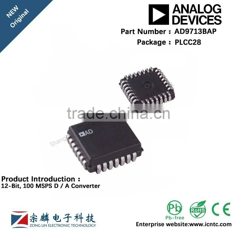 Genuine original AD9713BAP PLCC28 PLCC28 AD9713 DAC