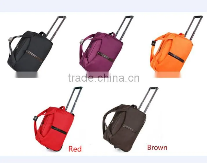 2015 best selling unisex travel trolley luggage bag
