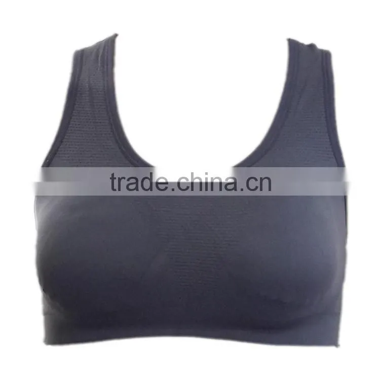 Fitness Gym Yoga Wear Factory Designer Wireless Sports Bra Vest Women