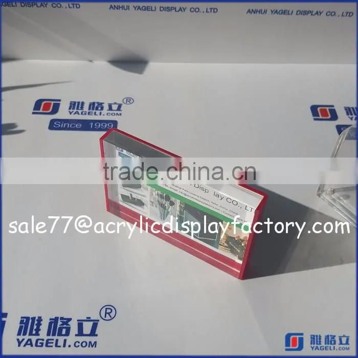2016 New Design Acrylic Photo Frame, Magnet Photo Frame
