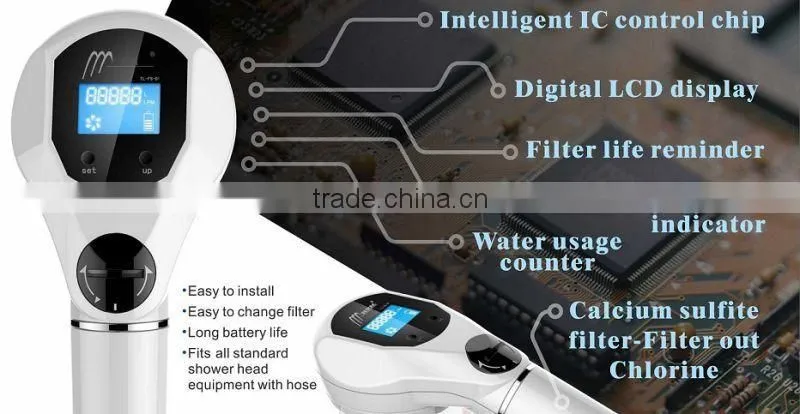 Water filterd shower Head
