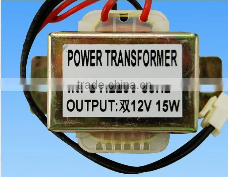 12V Dual EI transformer