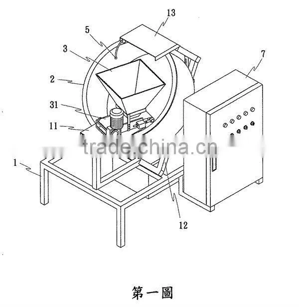 High efficient sludge granulating machine