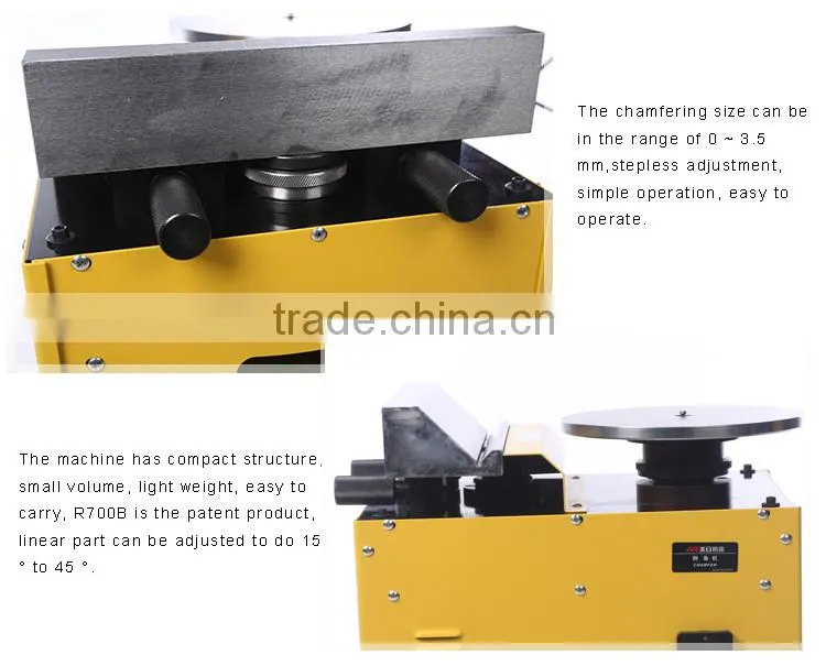 8500RPM/12000RPM High-Speed Straight Line & Curved Chamfering Machine MR-R800