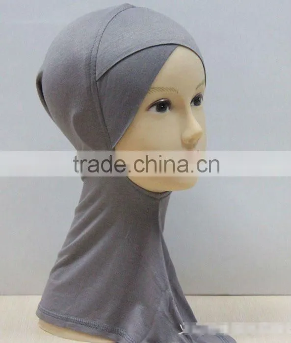 C027 crossover on front ninja inner underscarf,full underscarf to cover neck