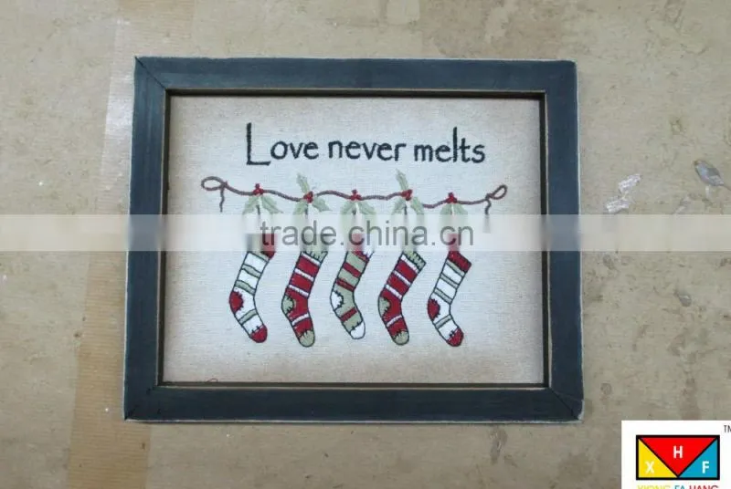 New Style Wooden Photo Frame Christmas Home Decoration Ornaments