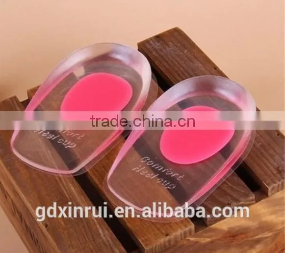 Soon Taller Shoe Insole/Cushions Thicken PU Gel Pure Silicone Height Increasing Pads