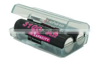 2 Cell 18650 /4 Cell RCR123 Battery Case/Holder