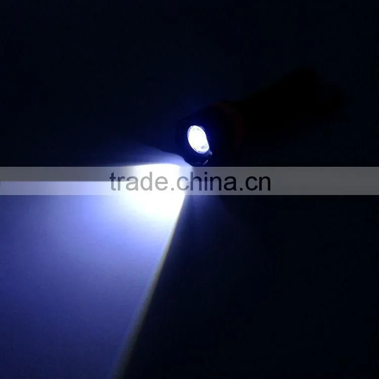 1W powerful led zoom in-out flashlight with