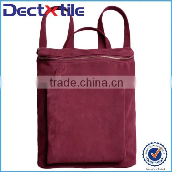 100% polyester micro suede fabric faux suede fabric suede fringe bags bag fabric