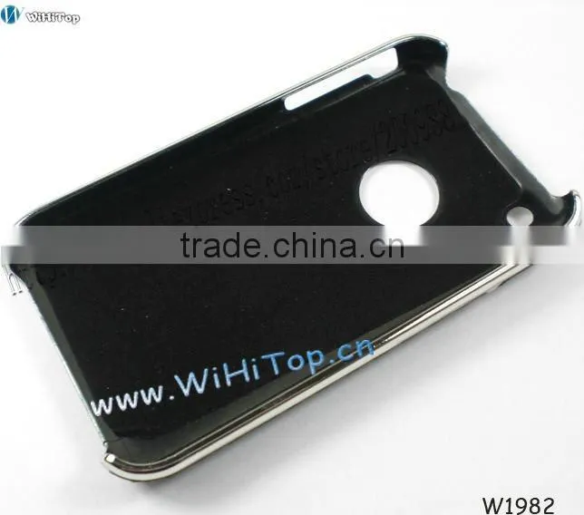 Color White. Carbon Fiber Skin Caes for iPhone 3Gs. Skin Hard Cse for iPhone 3gs.