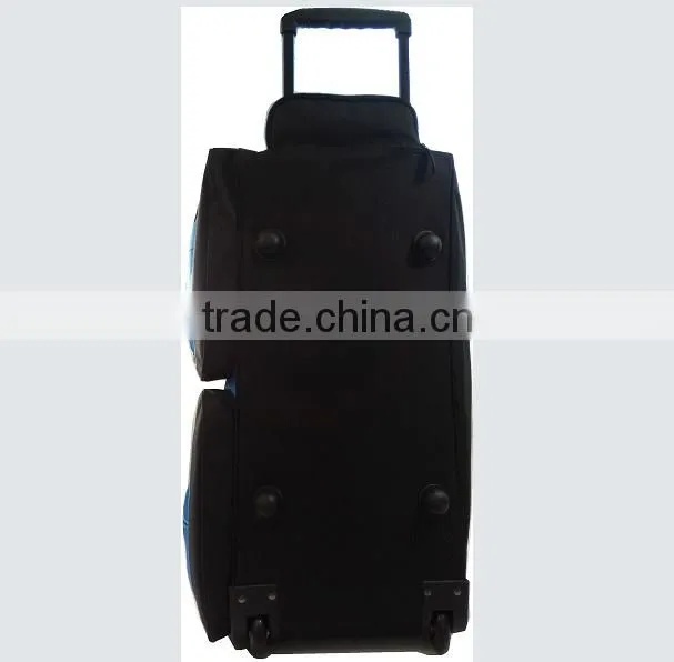 A grade carry-on trolley hanging travel bag with coated surface treatment