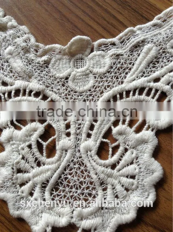 PFD Macrame Embroidery Collar