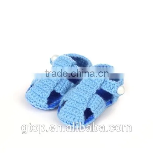 Wholesale Baby Handmade Crochet Shoes Supplier for 1-10 months old S-0038