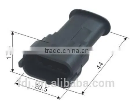2 pin female waterproof connector 3 pin male waterproof connector