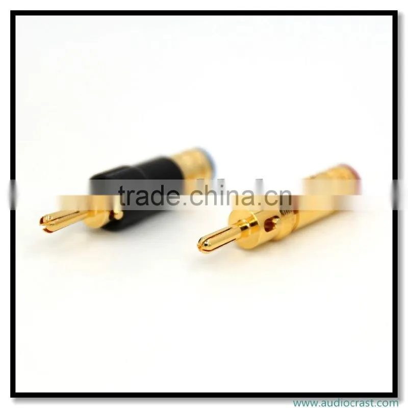 OEM Gold Plated banana plug Speaker Banana terminal