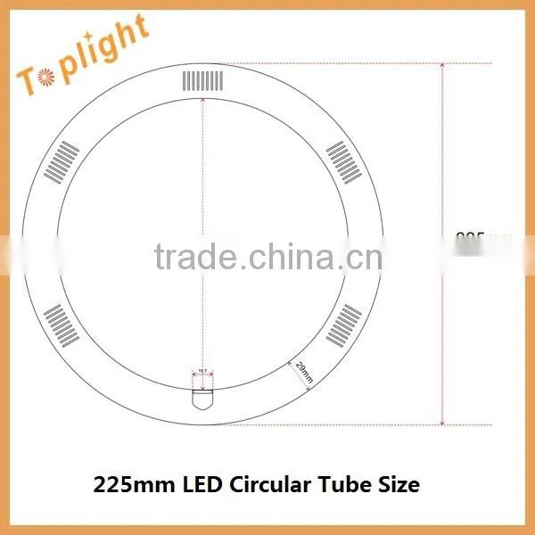 G10Q 12W led circular tube 120V 230V triac dimmable led tube light