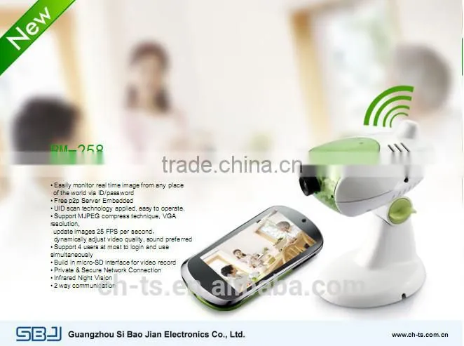 Wireless P2P Wifi Camera Infrared Night Vision for Android IOS