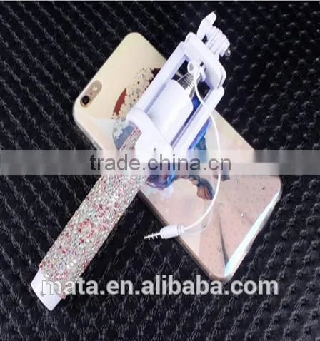 Wholesale Factory Price Wired Selfie Stick With Monopod