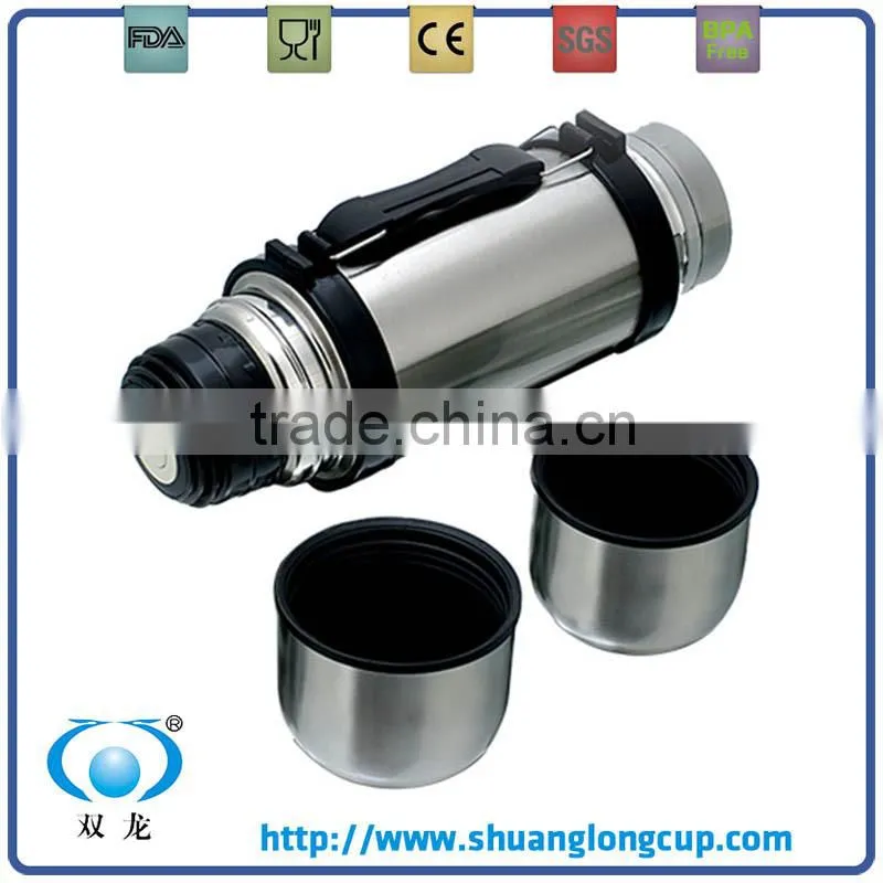 20 oz Stainless Steel Vacuum Thermos - Portable Insulated Travel Flask Bottle