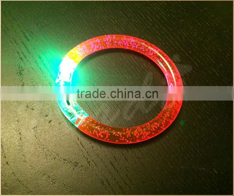 Party led acrylic blinking light bracelet