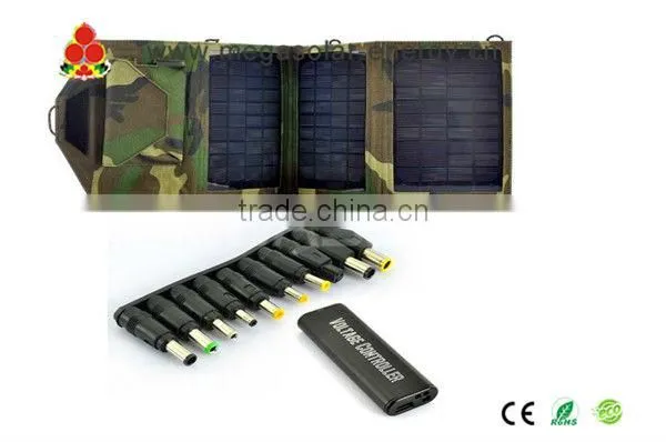 15W Flexible Folding Solar panel USB charger for PDA Mp4 Mp5 Iphone 4 4s 5 MS-015FSC