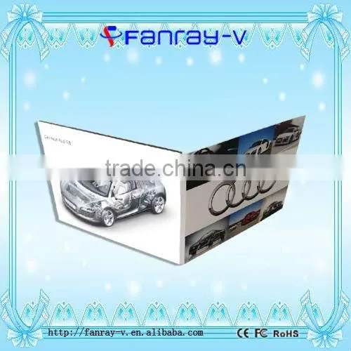 New Arrival!! 4.3" electronic card,thin video player card,card with video
