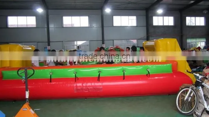 Outdoor Sports Inflatable foosball pitch inflatable human foosball