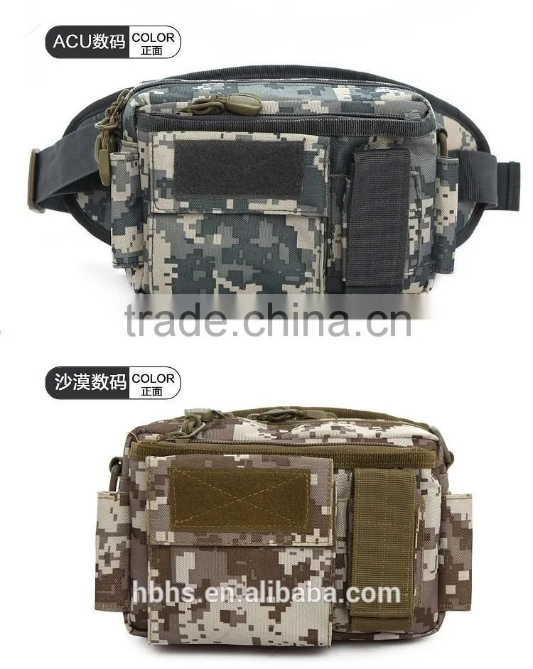 Canvas military small message sport waist bags