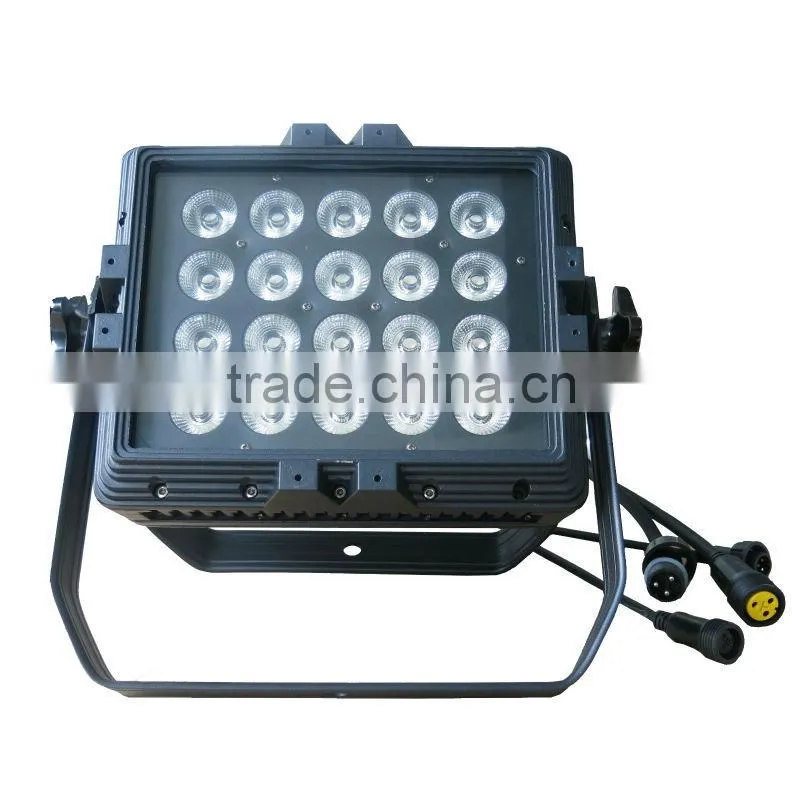 IP65 led stage wall wash par light 20x15w RGBWA5in1 LED dmx512 control par light