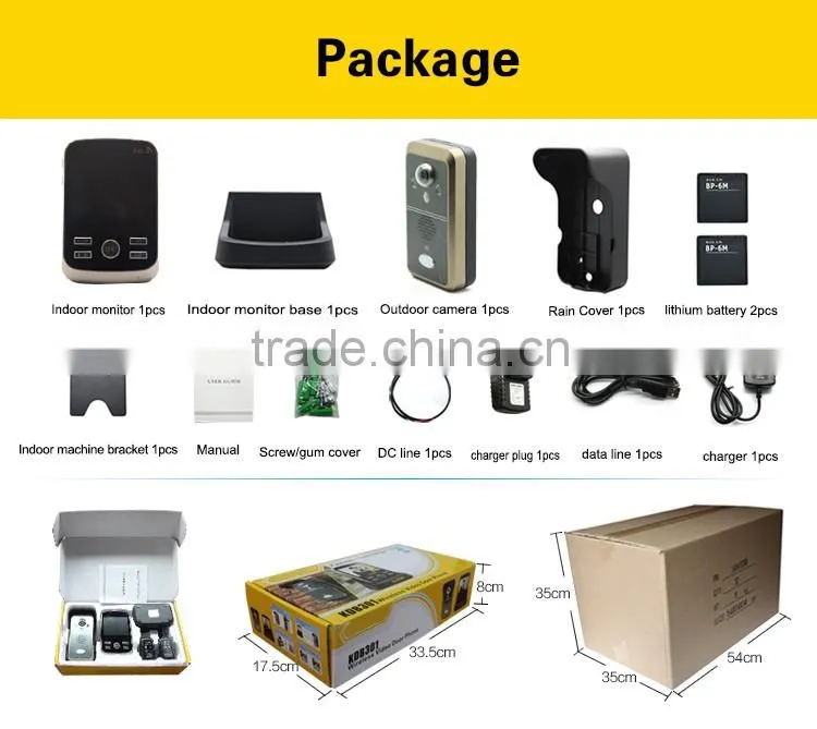 security cameras door bell wireless video door phone wireless door bell