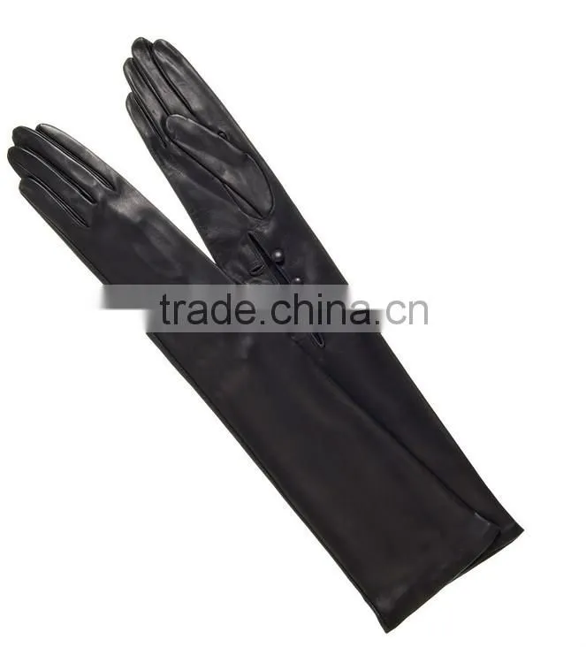 2015 fashion Silk Lined Opera wedding Length Gloves