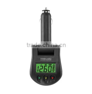 Digital LCD Battery Monitor swivels