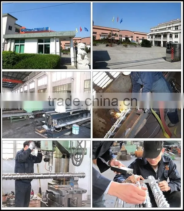 nitriding blown molding screw barrel