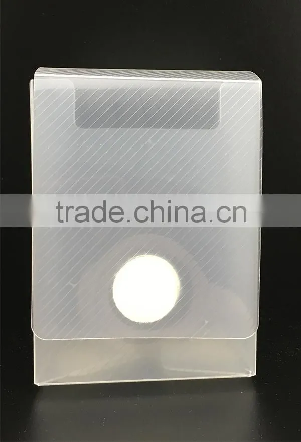 PP transparent deck box with velcron