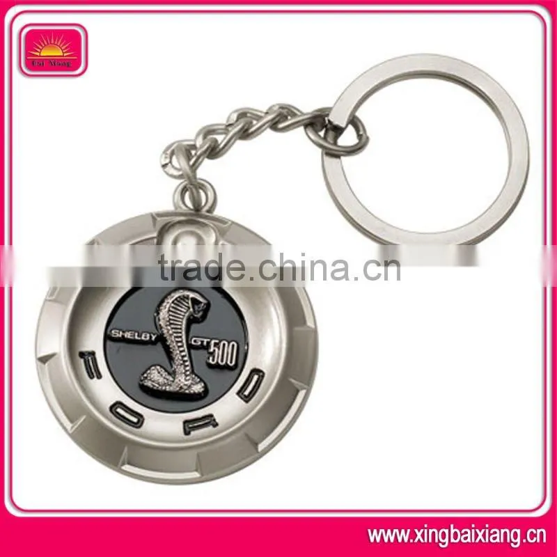 Nice-looking popular leather pouch keychain