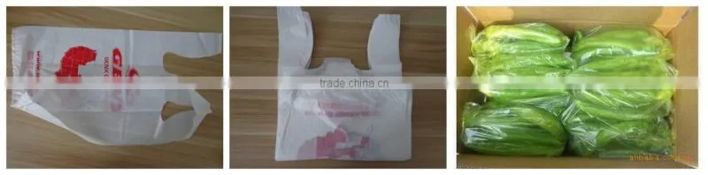 1500ML white color LDPE plastic vomit bag without printing top PVC rigid rings